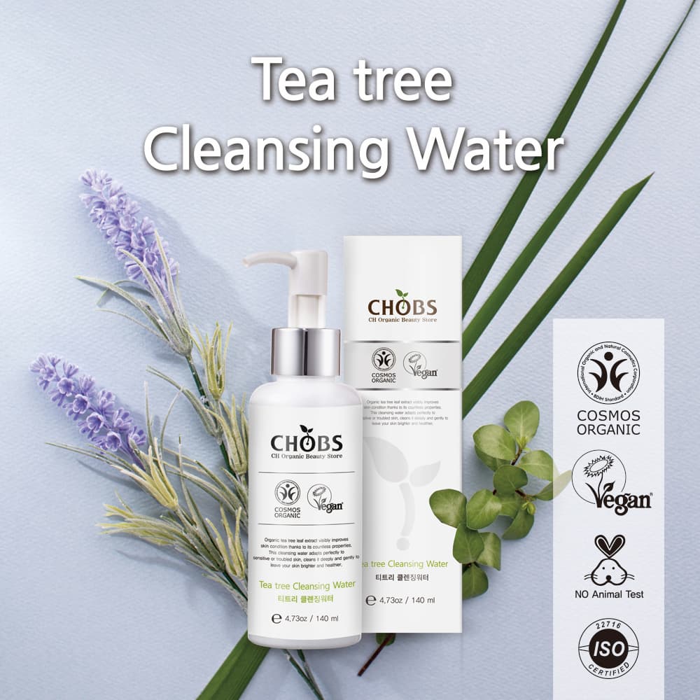 CHOBS Tea Tree Cleansing Water
